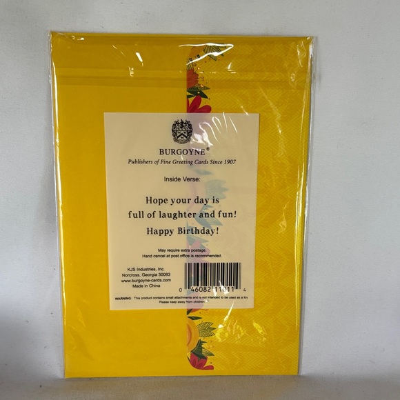 NWT Burgoyne Monkeys’Birthday 3D Card  Size-5"X7" - Picture 5 of 7